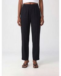 Tela - Slim Fit Virgin Wool-Blend Skinny Trousers With Elastic Waist - Lyst
