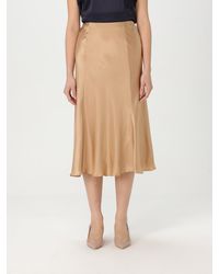 Alberta Ferretti - Midi Aline Silk Skirt - Lyst