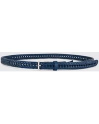 Tom Ford - Adjustable Woven Calfskin Belt With Buckle - Lyst