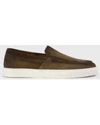 Doucal's - Suede Loafers - Lyst