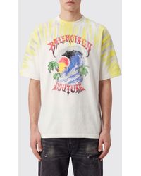 Balenciaga - Cotton T-Shirt With Graphic Print And Dropped Shoulders - Lyst