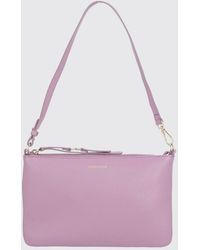 Coccinelle - C-Easy Hammered Leather Pouch - Lyst