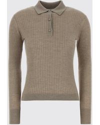 Max Mara - Cashmere And Silk Polo Shirt - Lyst