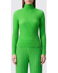 Issey Miyake - Long-Sleeved Polyester Crêpe Turtleneck - Lyst