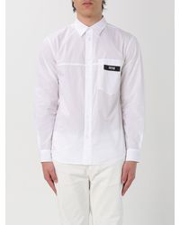 Versace Jeans Couture - Hemd Mit Logo-Applikation - Lyst