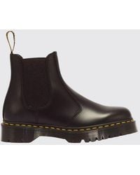 Dr. Martens - 2976 Smooth Leather Chelsea Boots With Lugged Goodyear Welt Sole - Lyst
