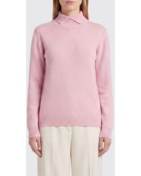 Jil Sander - Pull À Col Roulé Côtelé En Pure Laine Avec Bords-Côtes - Lyst