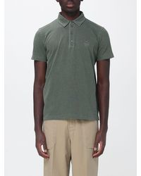 Murphy & Nye - Cotton Short-Sleeve Polo Shirt With Ribbed Collar - Lyst