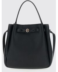 Tory Burch - Romy Grained Leather Bucket Bag - Lyst