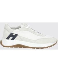 Hogan - Leather Low-Top Sneakers - Lyst