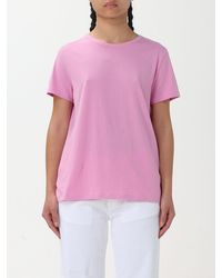 Allude - T-shirt basic in cotone - Lyst