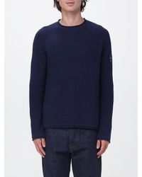 Murphy & Nye - Jersey De Cuello Redondo De Algodón Acanalado Con Logo Bordado - Lyst
