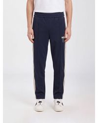 Palm Angels - Jersey Jogging Trousers With Contrasting Embroidered Logo - Lyst