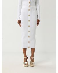 Balmain - Falda Mujer - Lyst