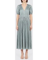 Ulla Johnson - Audra Puff Sleeve Midi Dress - Lyst
