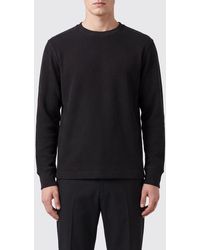 Entire studios - Crewneck Cotton Jumper With Long Sleeves And Elasticated Cuffs - Lyst