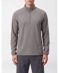 ROA - Slim Fit Half-Zip High Neck Sweatshirt - Lyst