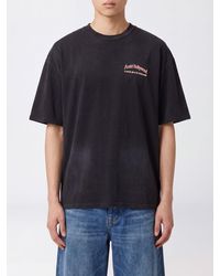 Amiri - Relaxed Fit Cotton T-Shirt With Graphic Print And Dropped Shoulders - Lyst