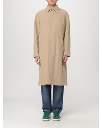 A.P.C. - Classic Long Coat Minimalist Style - Lyst