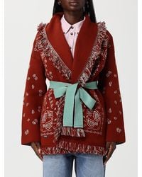 Alanui - Bandana Pattern Robe Cardigan - Lyst