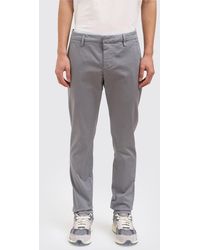 Dondup - Stretch Cotton Chino Trousers - Lyst