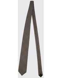 Tom Ford - Prince Of Wales Pattern Pure Mulberry Silk Tie - Lyst