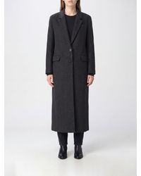 Isabel Marant - Single-Breasted Long Coat - Lyst