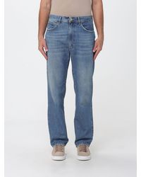 Ballantyne - Cotton Denim Straight Jeans - Lyst
