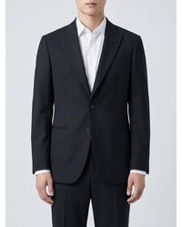 Lardini - Single-Breasted Virgin Wool Blazer - Lyst