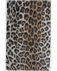 Faliero Sarti - Animal Print Cashmere Scarf - Lyst