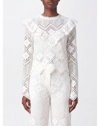 Self-Portrait - T-Shirt - Lyst