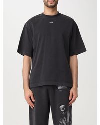 Off-White c/o Virgil Abloh - T-shirt Skate St.Matthew in jersey con stampa - Lyst