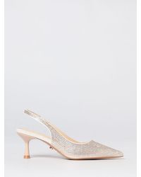 Twentyfourhaitch - Phuket Rhinestone Fabric Slingback - Lyst