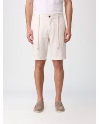 Myths - Linen Drawstring Shorts - Lyst