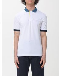 Sun 68 - Cotton Polo Shirt - Lyst