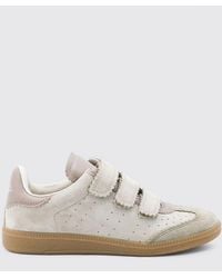 Isabel Marant - Beth Suede Trainers With Velcro Strap Closure - Lyst