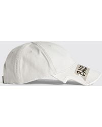 Balenciaga - Cotton Baseball Cap With Logo - Lyst