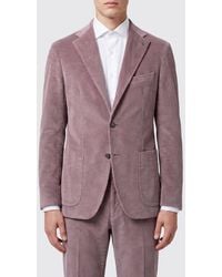 Tagliatore - Single-Breasted Wool Blazer With Classic Lapels And Patch Pockets - Lyst