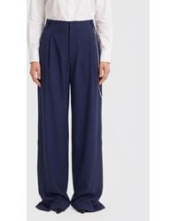 DARKPARK - Wide-Leg Cotton Trousers - Lyst