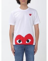 Comme des Garçons - Comme Des Gar&Ccedil	Ons Printed Cotton T-Shirt - Lyst