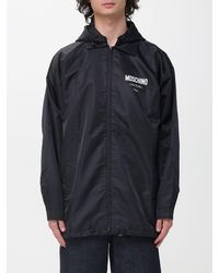 Moschino - Hooded Windbreaker Jacket - Lyst