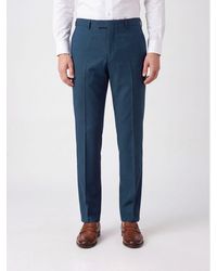 Ferragamo - Cotton And Cashmere Tailored Trousers - Lyst