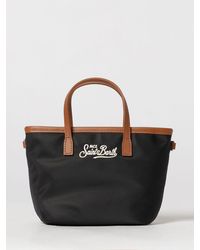 MC2 Saint Barth - Nylon Bag With Embroidered Logo - Lyst