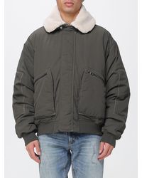 Emporio Armani - Bomberjacke Mit Sherpa-Kragen - Lyst
