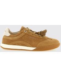 Twinset - Low-Top Suede Sneakers With Tassels And Logo - Lyst