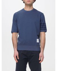 Thom Browne - 4-Bar Cotton T-Shirt - Lyst