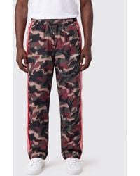 Barrow - All-Over Camouflage Print Cotton Jogging Trousers - Lyst