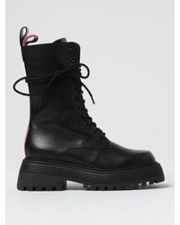 3Juin - Flat Ankle Boots - Lyst