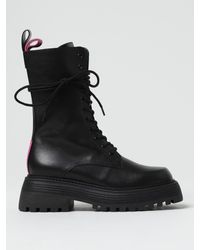 3Juin - Flat Ankle Boots - Lyst