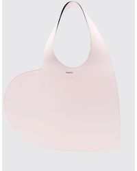 Coperni - Heart Smooth Leather Shoulder Bag With Heart Design - Lyst